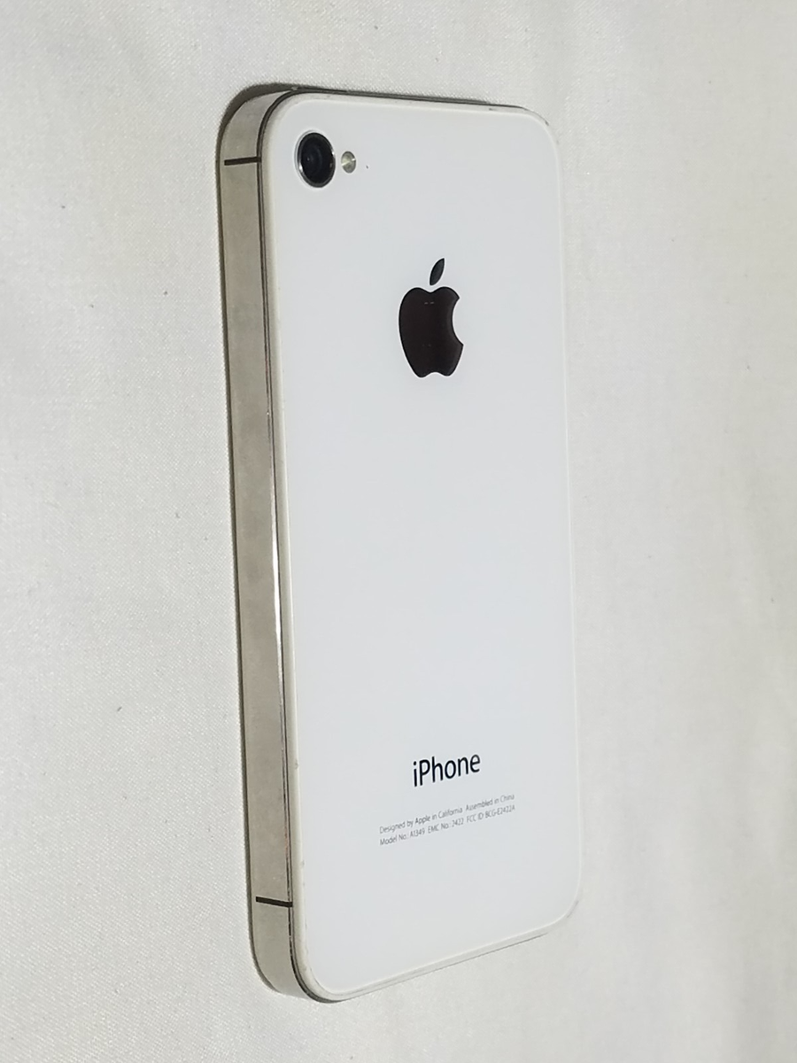Rare 16GB Vintage Apple iPhone 4 White CDMA Cell Phone Smartphone