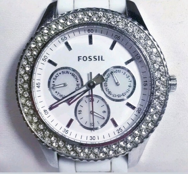 Fossil Watch White Band Deals, 56% OFF 