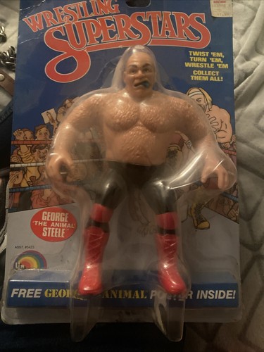 WWF WRESTLING SUPERSTARS LJN GEORGE THE ANIMAL STE...