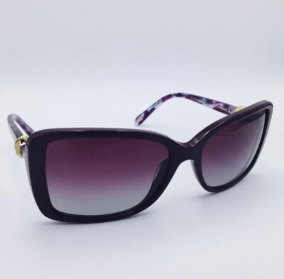 Tiffany Co Sunglasses Burgundy/Gold Square women | eBay display picture 1