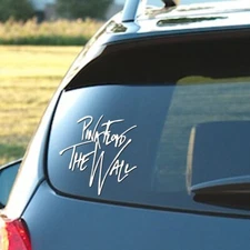 Pink Floyd The Wall - White Vinyl Graphic Car Truck Windows Decal Sticker