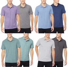 32° Degrees Cool Men's Performance Short Sleeves Polo Shirt 