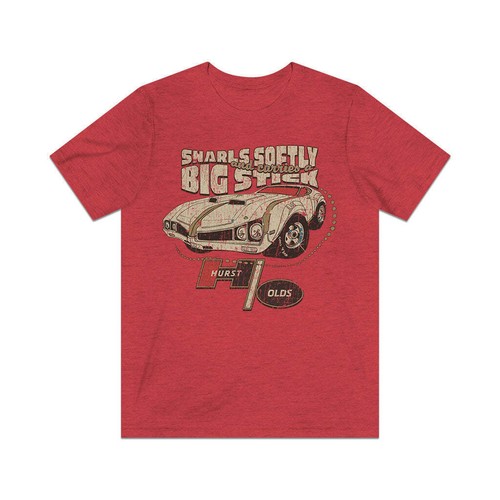 Hurst / Olds Big Stick 1969 Vintage Men's T-Shirt - Picture 28 of 42