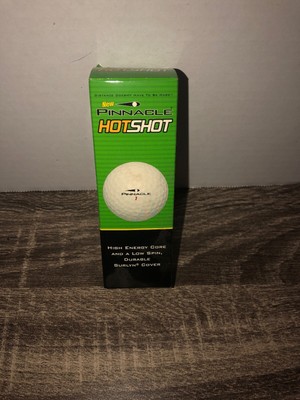 New Box Sleeve Of 3 Pinnacle Hotshot Golf Balls With Gate Gourmet Logo Ebay