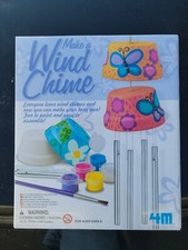 New Sealed MAKE A WIND CHIME Craft Kit by 4M Ages 8 Children Kids Fun Project