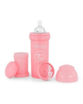 Twistshake Baby Feeding Bottle Anti-Colic BPA Free All-In-One, 8 oz/260ml
