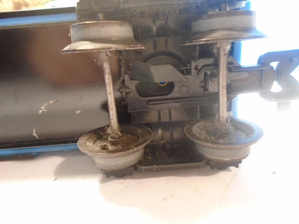 MARX O GAUGE BOSTON MAINE BLUE SLIDING DOOR BOX CAR BM 77003, MINT COND  5-229-5 - Image 2 of 4