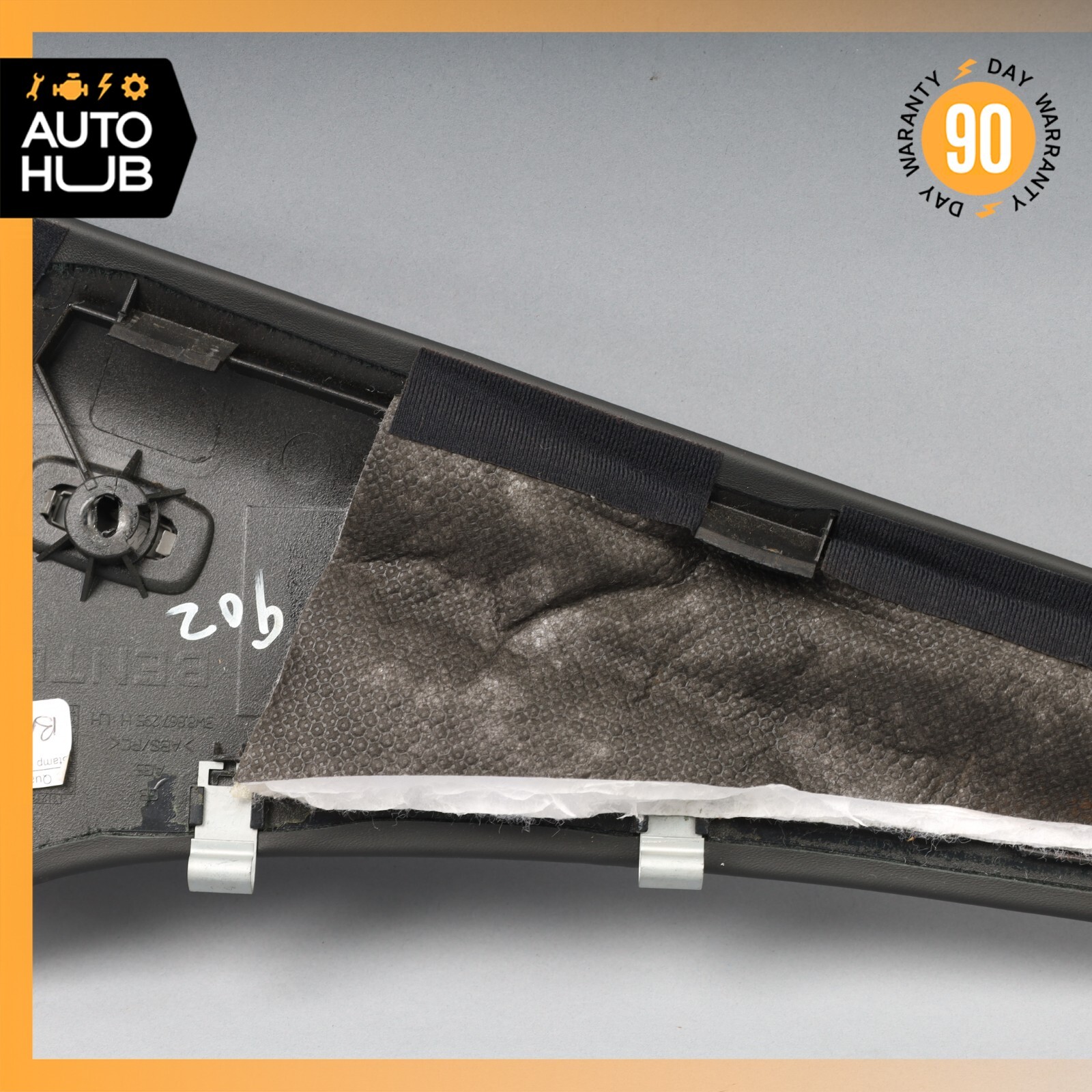 03-10 Bentley Continental GT Coupe Rear Left Side Quarter Upper C Pillar OEM