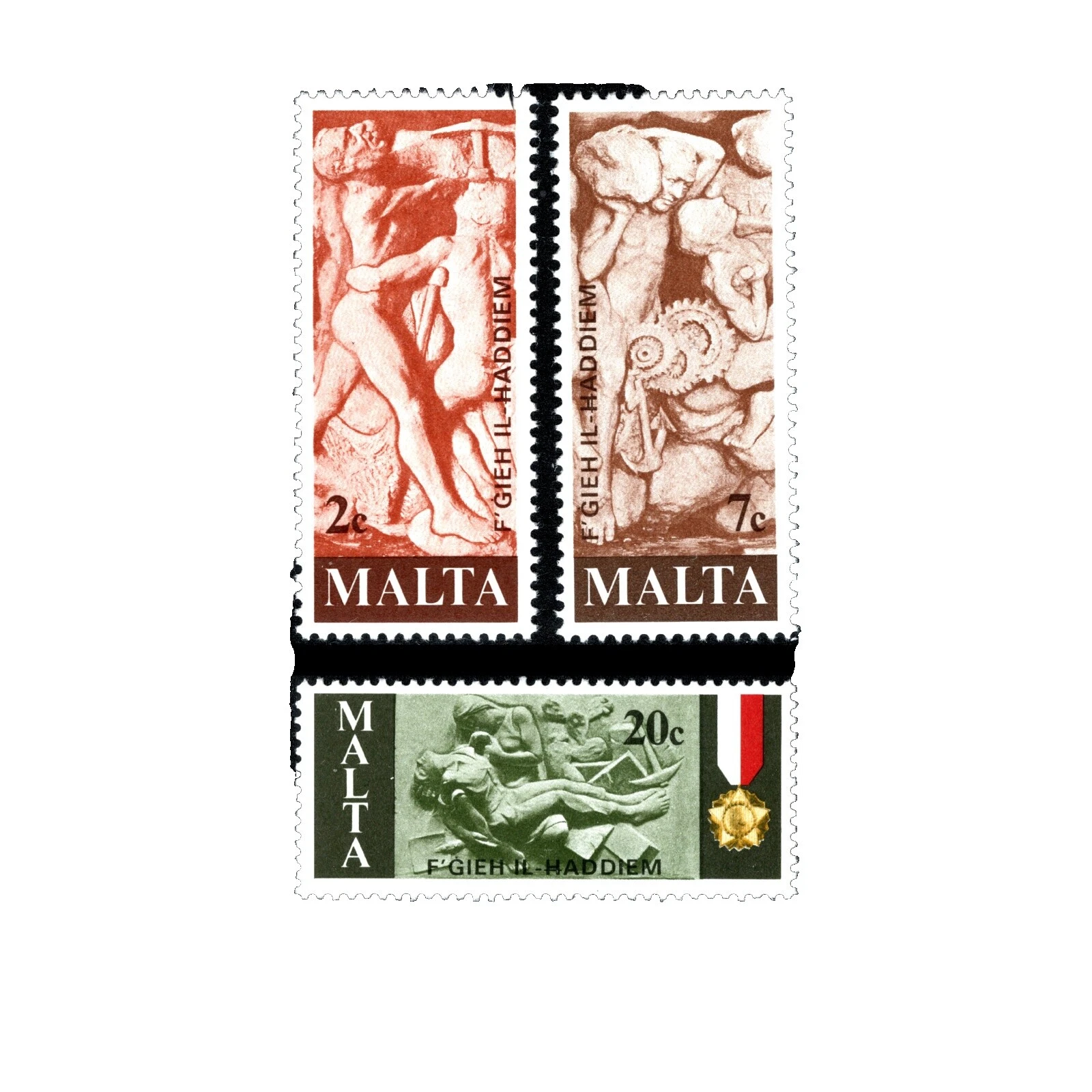 Historical Events Mint Never Hinged/MNH Maltese Stamps (1964-Now)