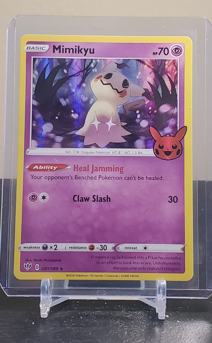 Pokemon Trick or Trade - MIMIKYU - Holo 081/189 | eBay
