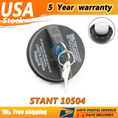 Locking Gas Cap + Keys Fuel Tank Stant For 2001-2003,2011-2020 Silverado 2500HD
