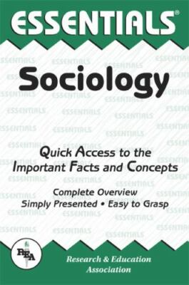 Sociology Essentials (Essentials Study Guides) Goldstein Fuchs, Robyn A. paperb