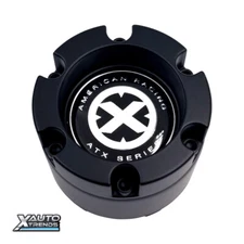 American Racing ATX Wheel Center Cap Style "B" Black 391K80YB003