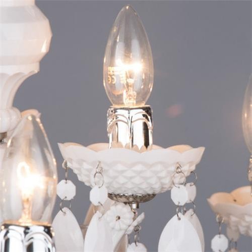 Litecraft Marie Therese Chandelier & Wall Light Multi Arm - 8 Colours - Picture 148 of 154