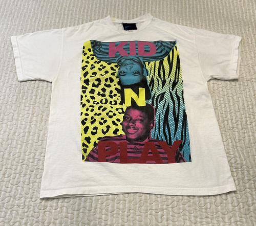 Original Flavor T- Shirt Size Large Kid & Play Vintage 90s House Party - Picture 2 of 11