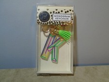MODERN EXPRESSIONS MONOGRAM KEYCHAIN LETTER K NIB KC137