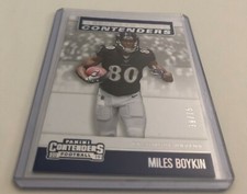 2019 Contenders Football Miles Boykin Baltimore Ravens ROY Contenders Foil #d 75