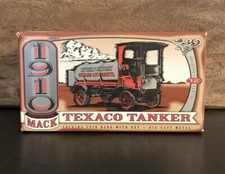 Vintage ERTL Texaco 1910 Mack Texaco Tanker Truck Model Die Cast Bank F122 NEW