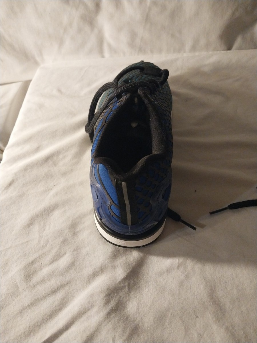 Adidas ZX Flux Snake Skin reflective Blue Men's Sneakers - AQ7419