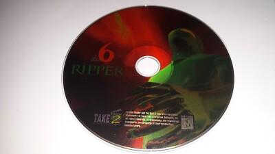 Ripper (PC, 1998 ) PC CD-ROM Game / Disks 6 Only | eBay