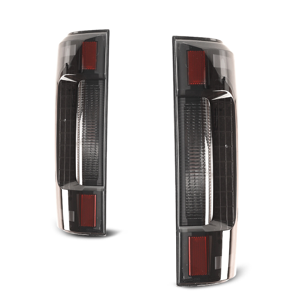 LED Tail Lights Compatible With 2017-2019 FORD F250 F350 F450  Super Duty  Sequential Turning Light Drl Tail Lamps Replacement Assembly 1 Pair Black Housing