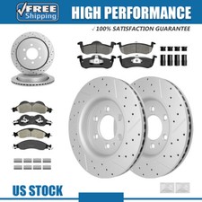 Front & Rear Rotors+ Brake Pads for 2007- 2009 Ford Expedition Lincoln Navigator