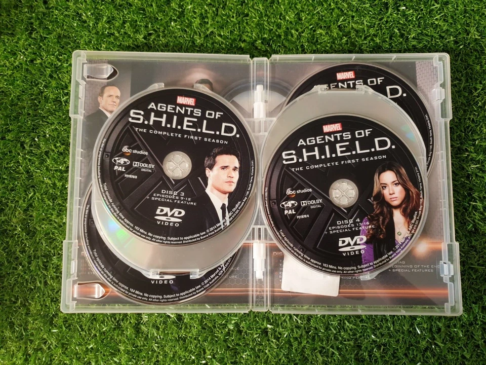 AGENTS OF S.H.I.E.L.D.-SEASON 1-6 X DISC-DVD-R4-LIKE NEW - image 4 of 4