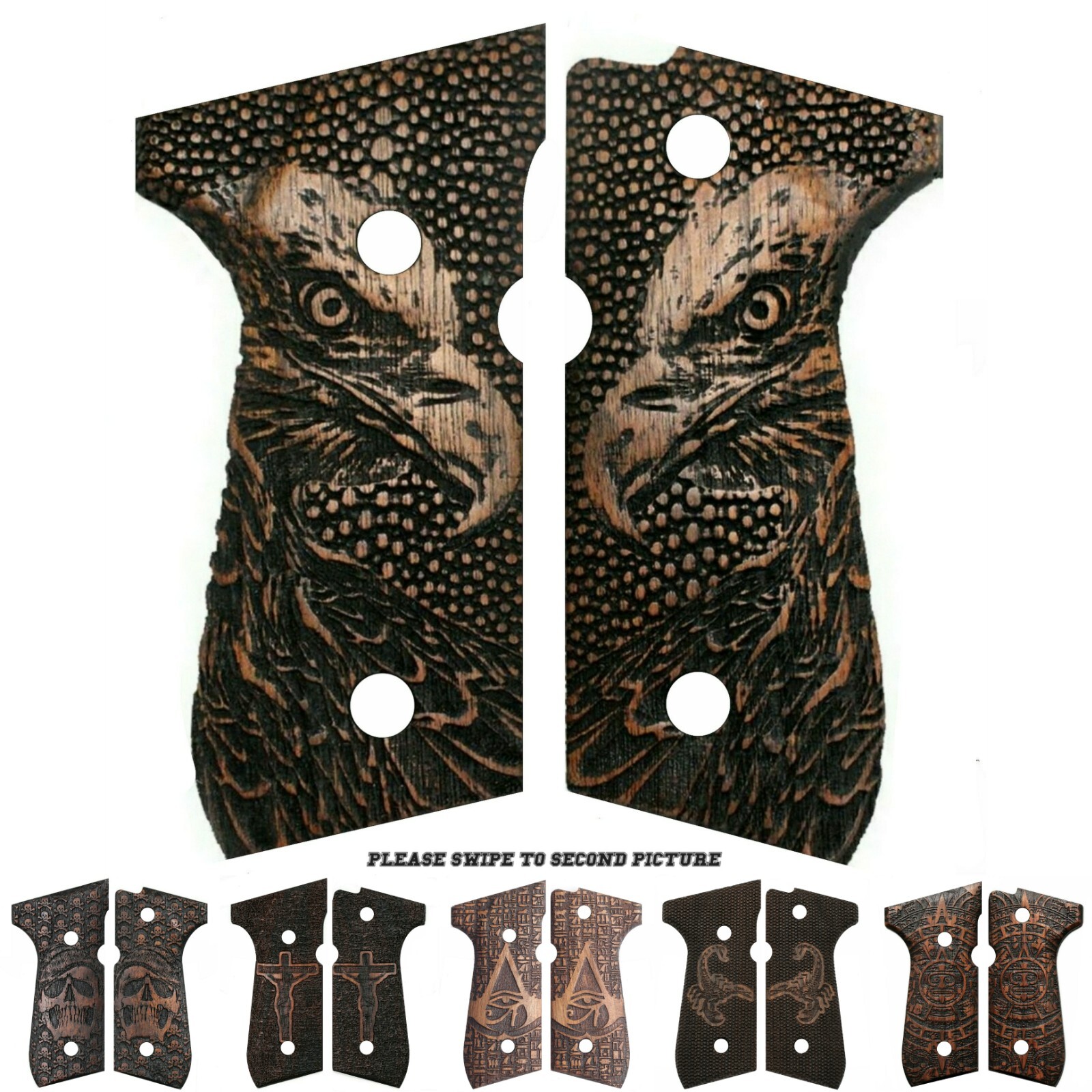 Beretta 92F 92 F 92FS 92 FS 92A1 92 A1 96 98 M9 M9A1 And Girsan Regard MC Grips