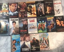 VHS Mixed Lot Of 18 - See Photos- Fast Shipping PLEASE READ DESCRIPTION BELOW