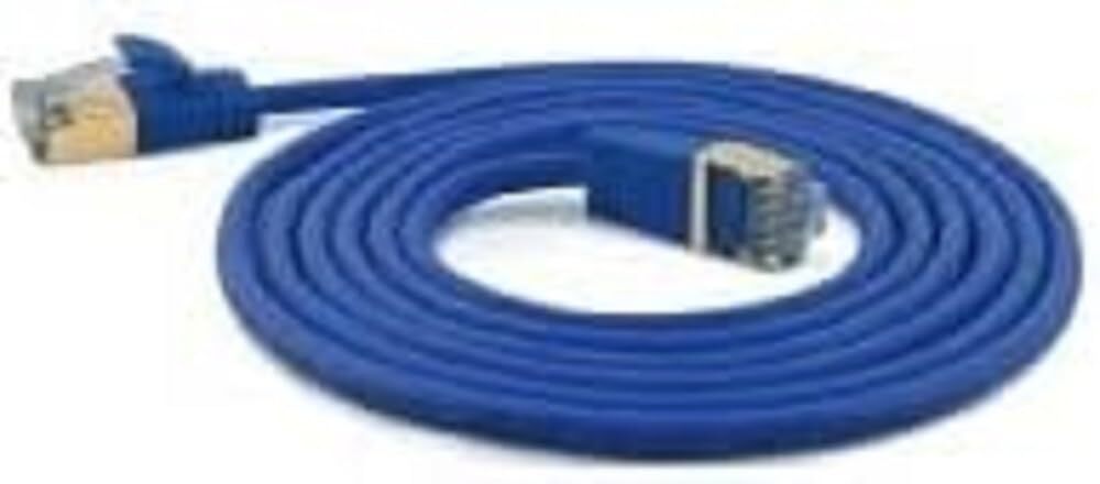 wantecWire Extra dünnes Patchkabel CAT.7 Kabel, CAT.6 Stecker SSTP geschirmt, Lä