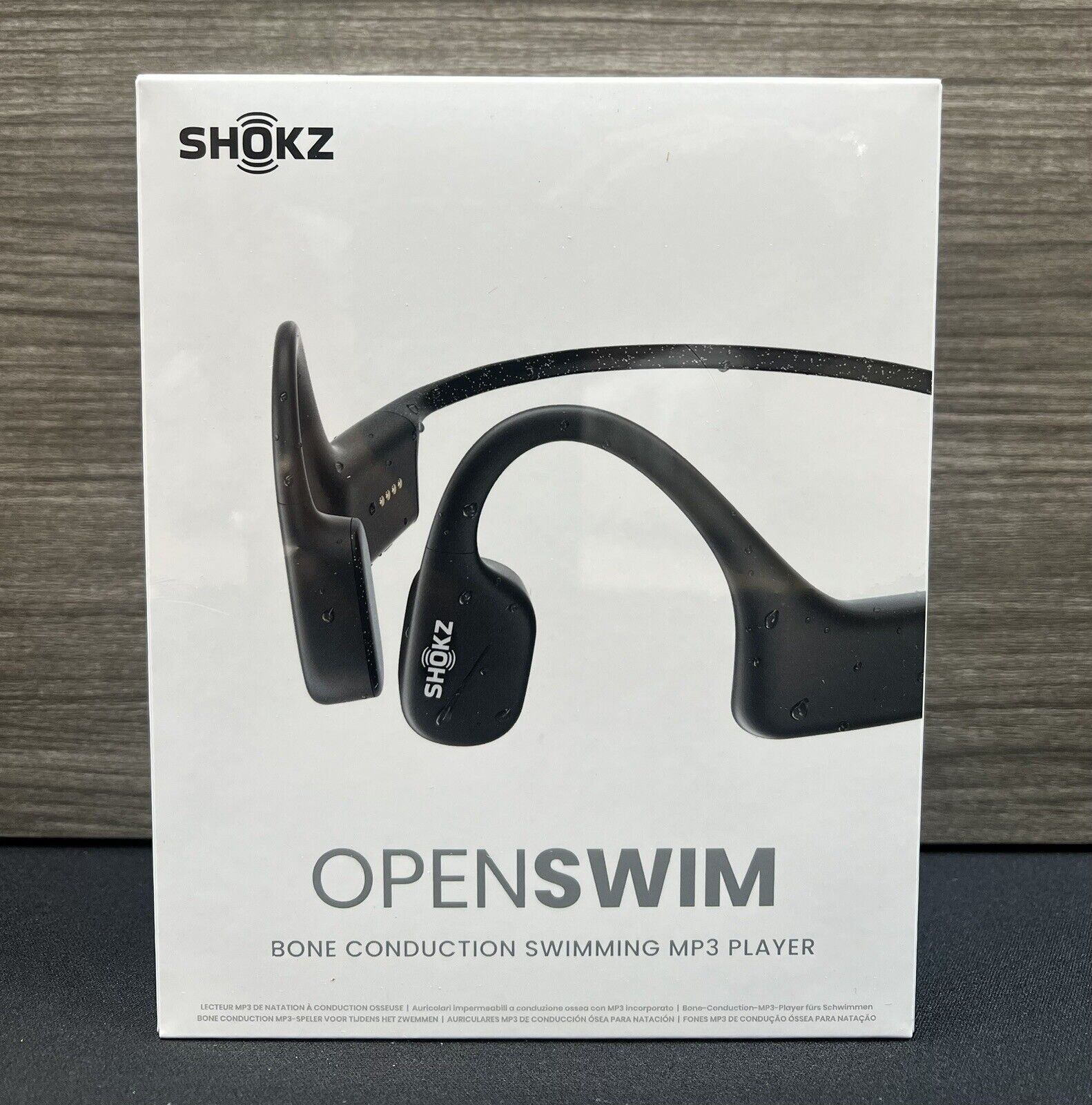 SHOKZ OpenSwim Open-Ear MP3 Player Swimming Headphones S700BL