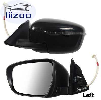 Driver Side View Mirror for Nissan Rogue 2017-2019 Power Adjust Heated Turn Lamp