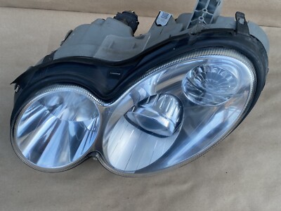 Auto Koplamp Afdekking voor Mercedes Benz W209 CLK 2-Door 2003-2009, Lens Behuizing Lampafdekking Kappen Transparante Lampenkap Koplampafdekking,A/ Left