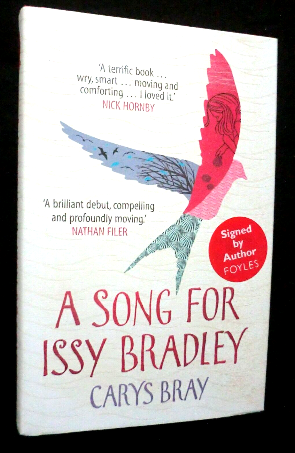 SIGNED; CARYS BRAY - A Song for Issy Bradley (2014) Debut Novel - Fiction - HB