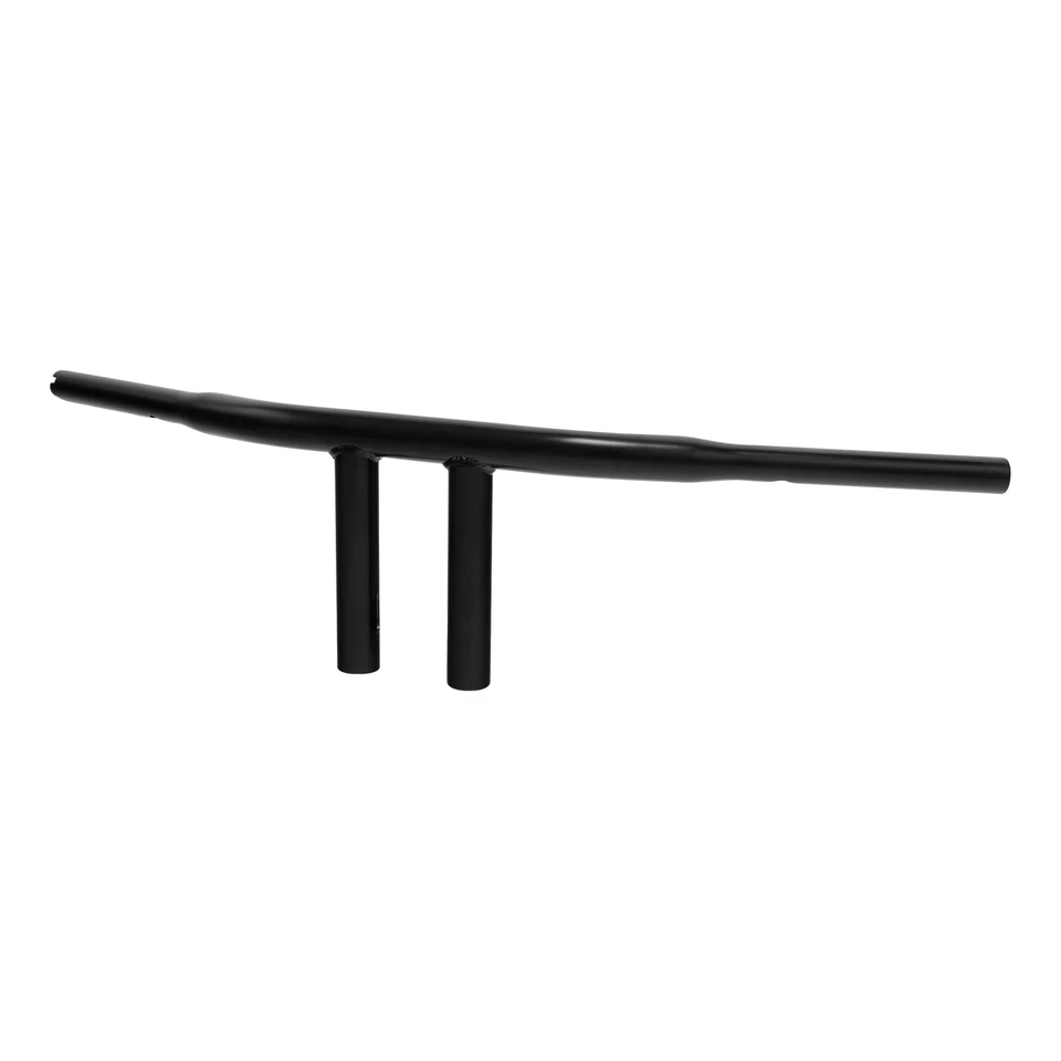 Manillar de barra en T de elevación negro de 8" de 1 1/4" apto para Harley Dyna Low Rider Softail EE. UU. Foto 4 de 4