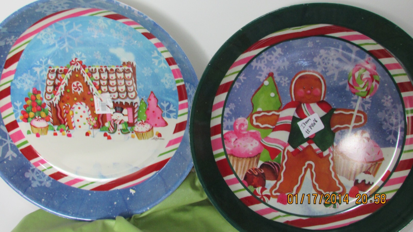 2 pc Plastic Christmas Bowls 1468 eBay
