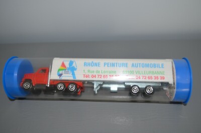 Majorette Advertising Under Tube Semi Trailer Truck 1/100