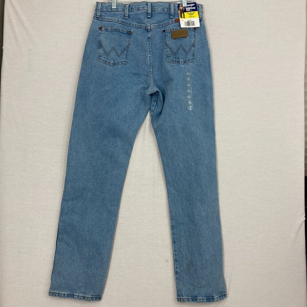 New Wrangler Women's The Original Cowboy Cut Tapered Leg Slim Fit Jeans size 34 thumbnail 7