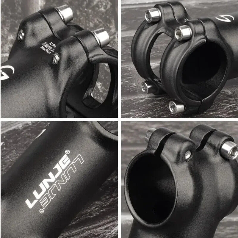 Ultralight Bike Stem 7 Degree MTB Road Bicycle Bike Stem 25.4/31.8mm 60-100mm - Image 3 of 4