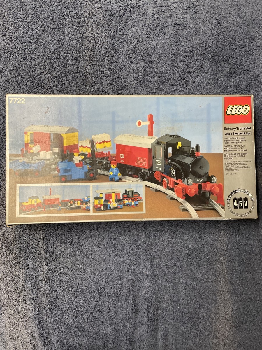 fjendtlighed Placeret Bolt LEGO Trains 7722 Steam Cargo Train Set 100% Complete W/Box & Instructions | eBay fjendtlighed Placeret Bolt LEGO Trains 7722 Steam Cargo Train Set 100% Complete W/Box & Instructions | eBay