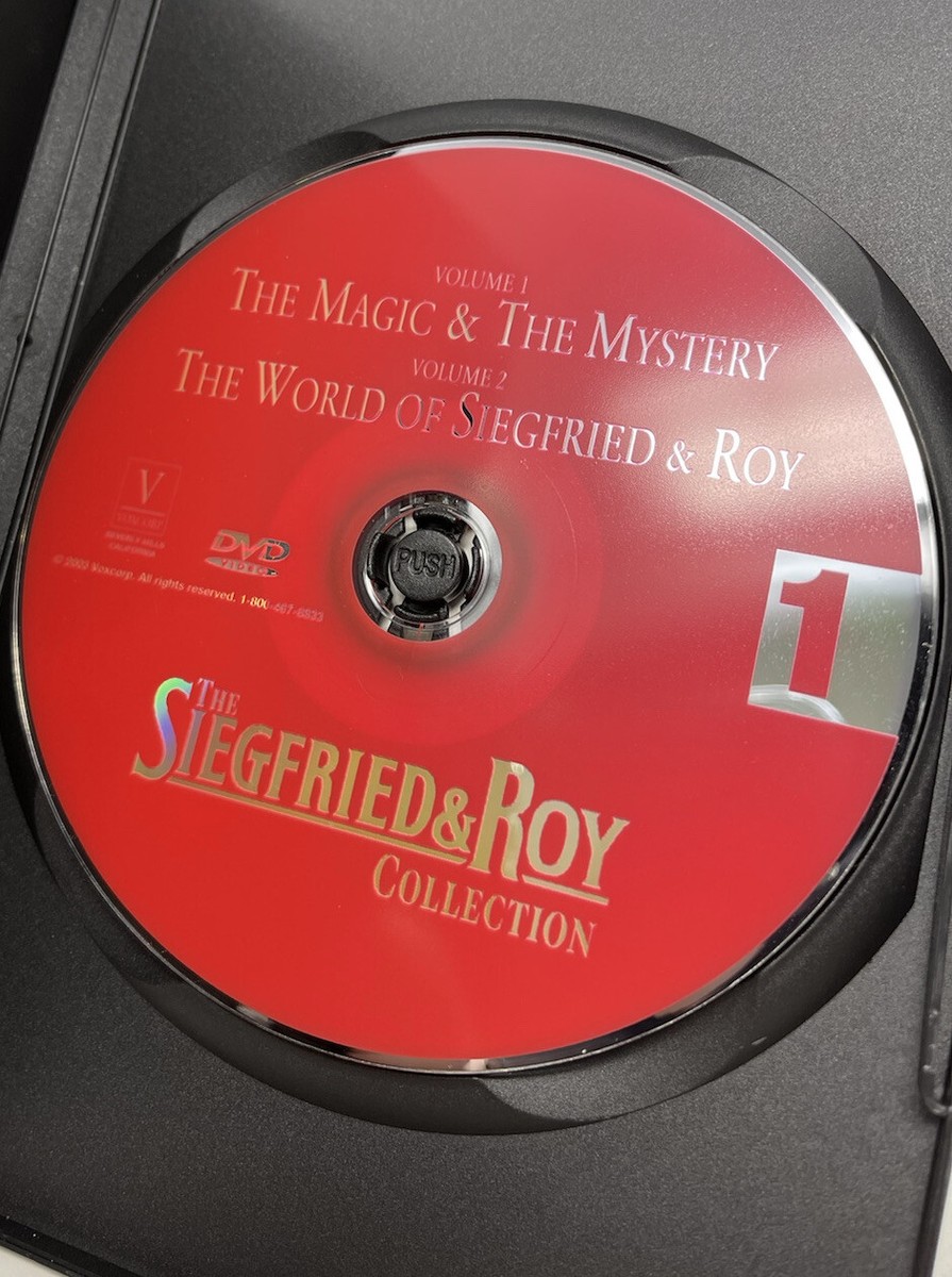 The Siegfried & Roy Collection Volume 1 2 & 3 DVD Set. Magic