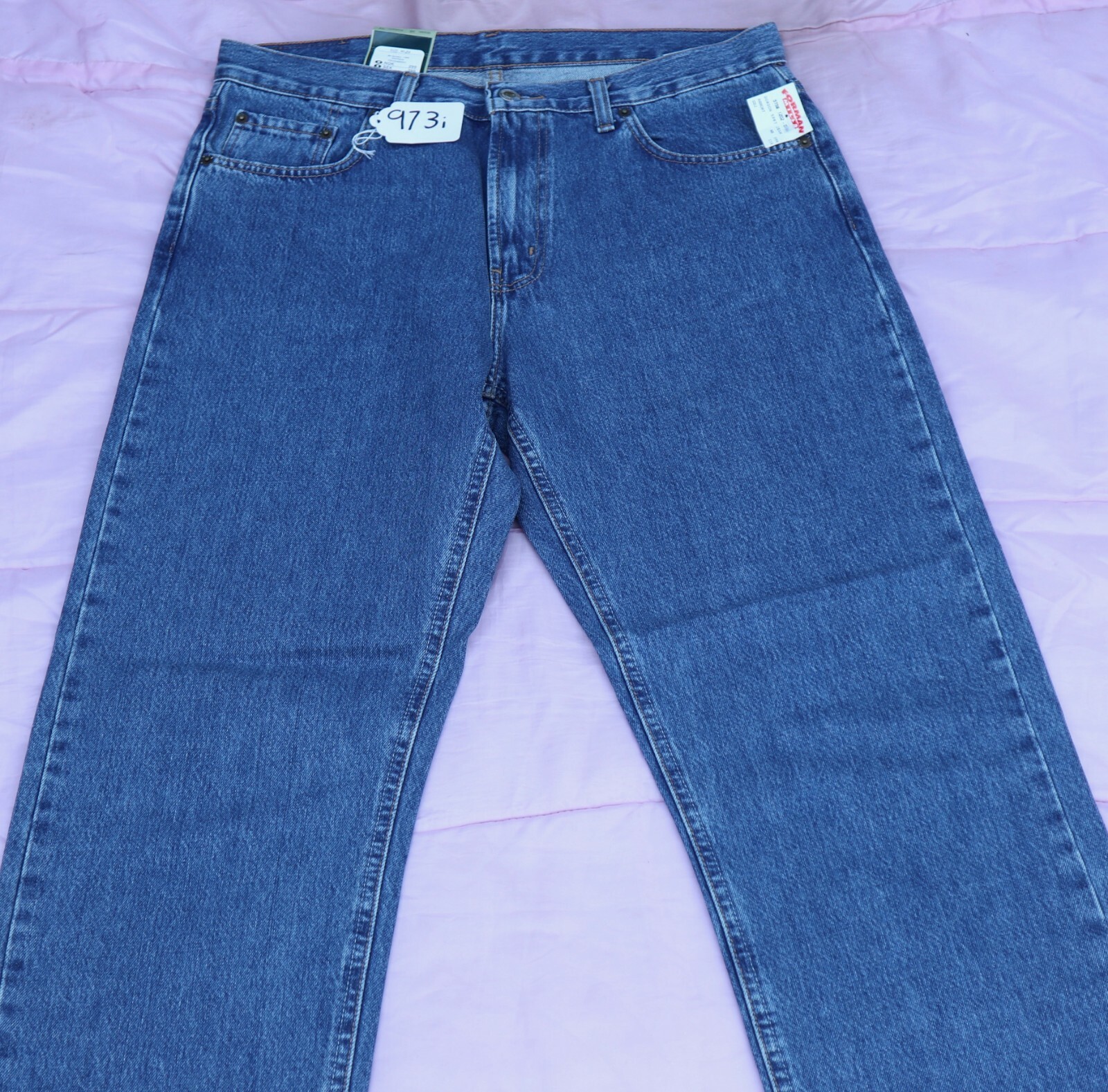 MC. GORDON RING SPUN DENIM Jean Pants for Men W36 X L34. TAG NO. 973i