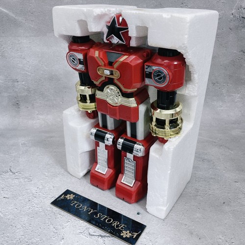 Orecchini Power Rangers ZEO Deluxe Red Battle Megazord RED PUNCHER Bandai GIAPPONE - Foto 3 di 16