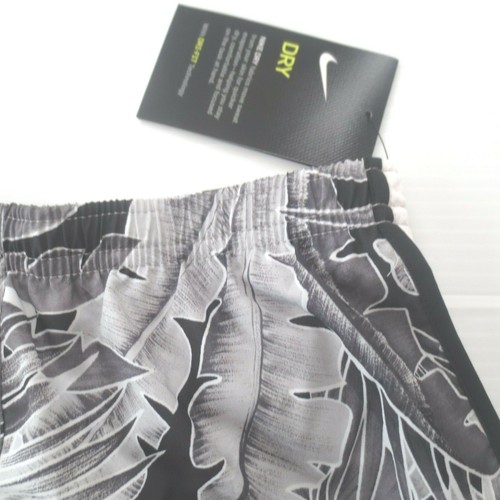 Nike Girls Dri-Fit Tempo Short - CU0023 - Black White 059 - Size M - NWT - Picture 3 of 5