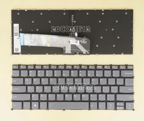 New for Lenovo IdeaPad Flex 5-14IRU8 5-14ABR8 82Y0 82XX Keyboard US backlit gray