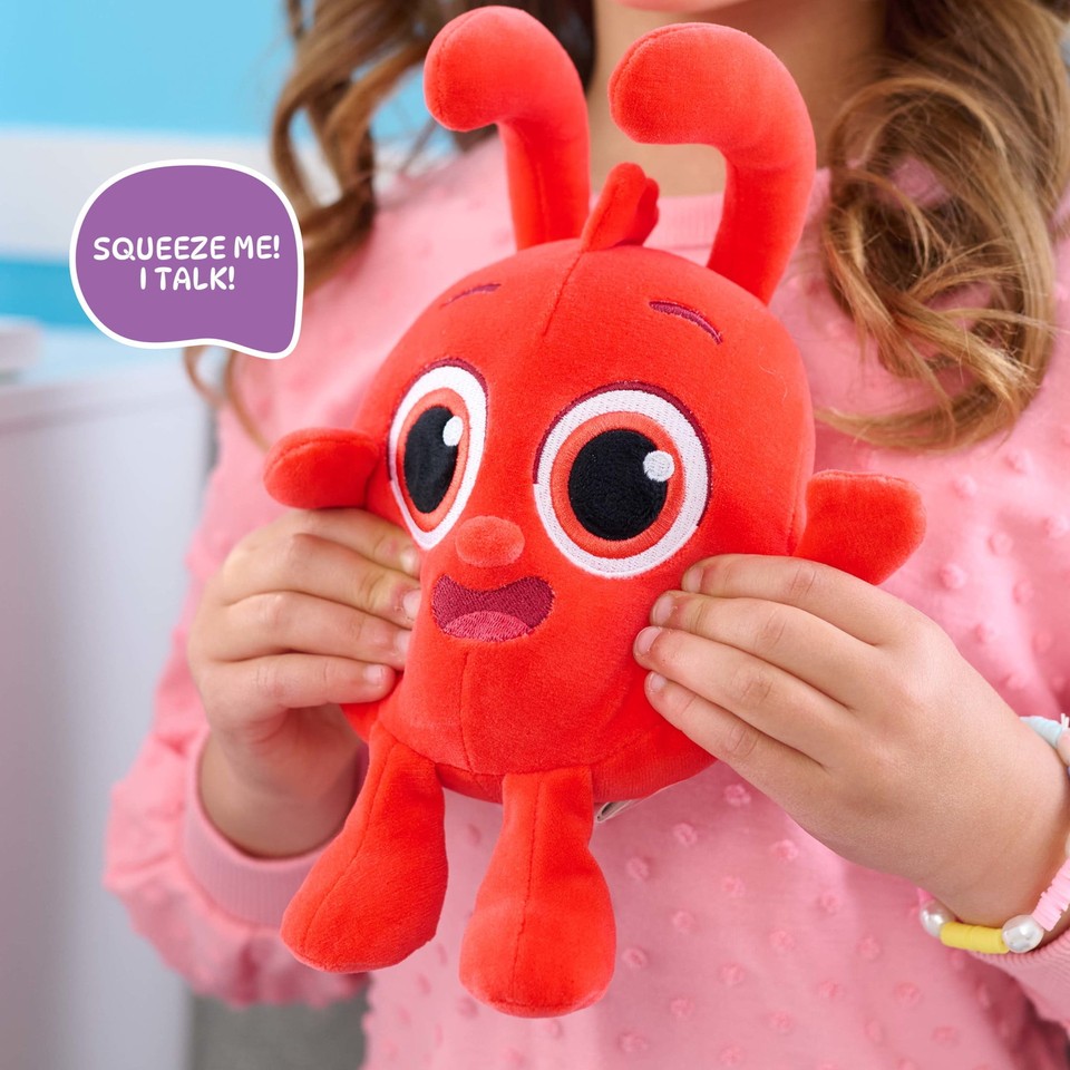 Morphle Talking Plush Toy 10Inch Red Plushie with Sounds for Kids