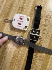 Golfers Pal Manual Golf Stroke Counter Wrist Strap, Black/Silver