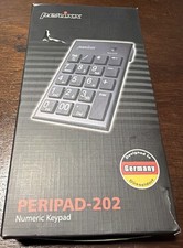 Perixx Peripad-202H Kabelgebunden Ziffernblock Scherentasten Extra USB Ports Tab Taste