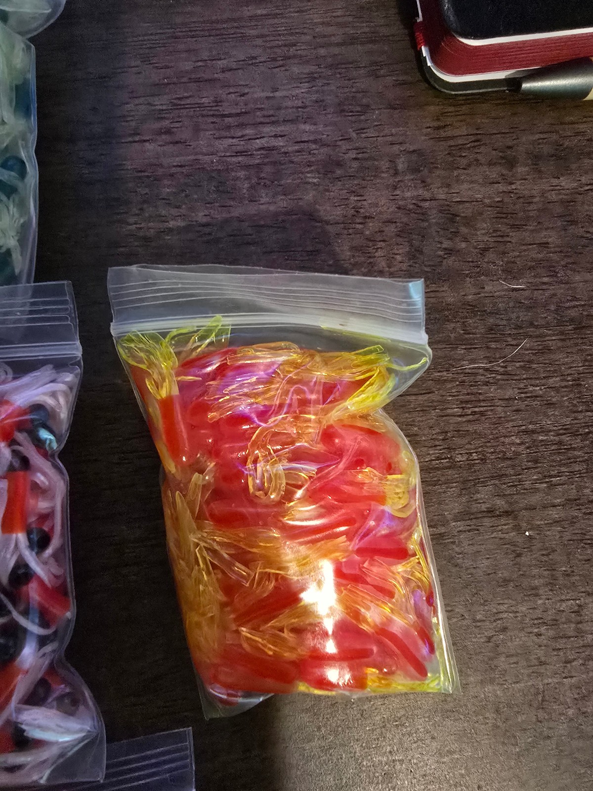 Bulk Crappie Grub Assortment Over 1lb Tubes Etc.