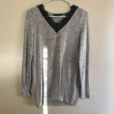 Vero Moda Lace-Trim Long Sleeve Top